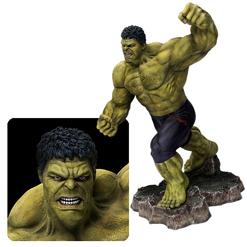Avengers Age of Ultron Hulk Action Hero Vignette 1:9 Scale Pre-Assembled Model Kit